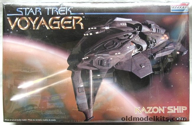 Monogram Star Trek Voyager Kazon Ship, 3606 plastic model kit